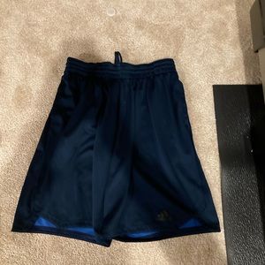 DEEP BLUE ATHLETIC ADIDAS SHORTS